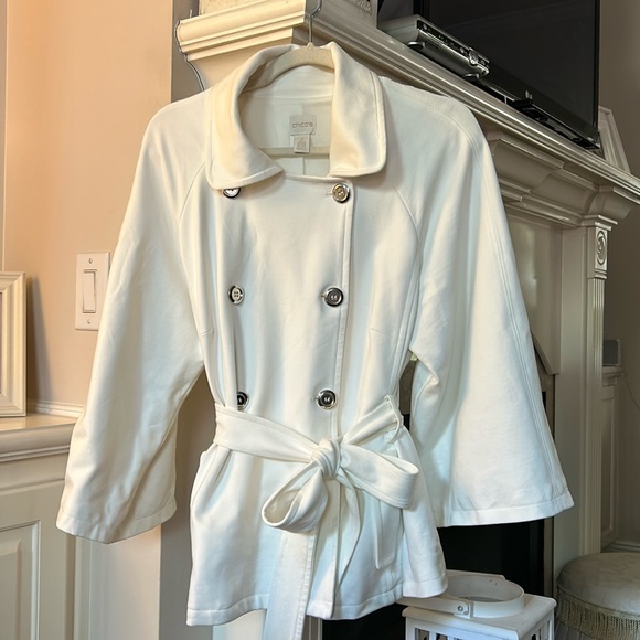 Chico’s Belted Jacket - Picture 1 of 10